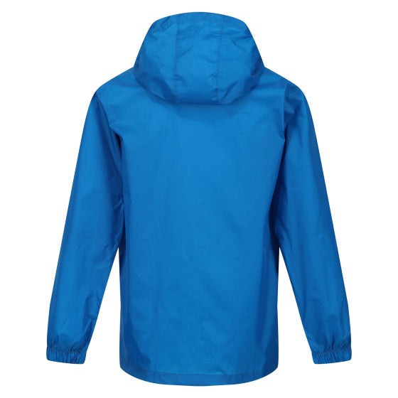 Afbeelding laden in galerijviewer, Regatta Pack It III regenjas jongens blauw maat 13 jaar
