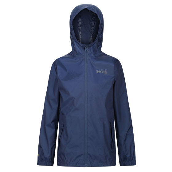 Afbeelding laden in galerijviewer, Regatta Pack It III regenjas jongens donkerblauw maat 15-16 jaar
