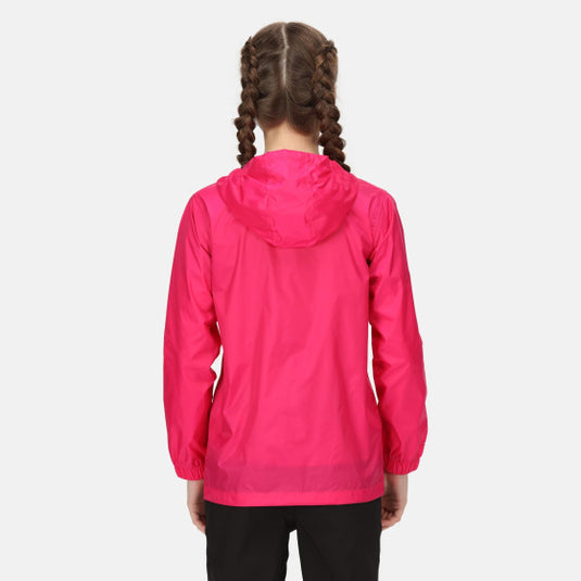 Regatta Pack It III regenjas meisjes roze maat 13 jaar