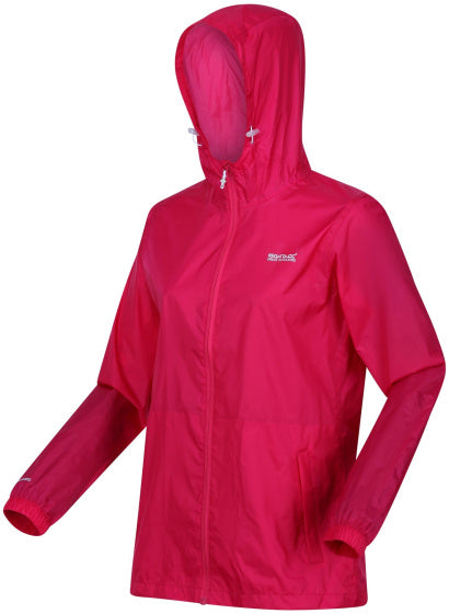 Afbeelding laden in galerijviewer, Regatta Pack it III shell jas dames roze maat XXL
