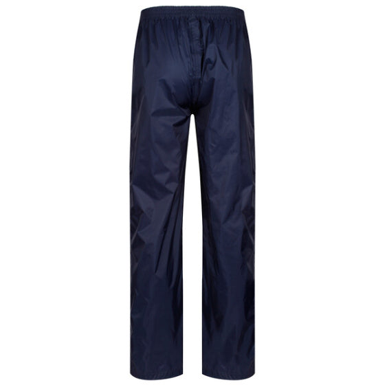 Afbeelding laden in galerijviewer, Regatta Pack It O regenbroek dames donkerblauw maat XL
