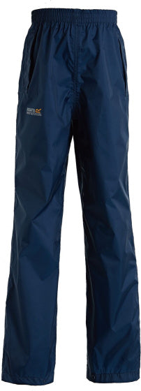 Afbeelding laden in galerijviewer, Regatta Regenbroek Pack It junior donkerblauw maat 11-12 jaar
