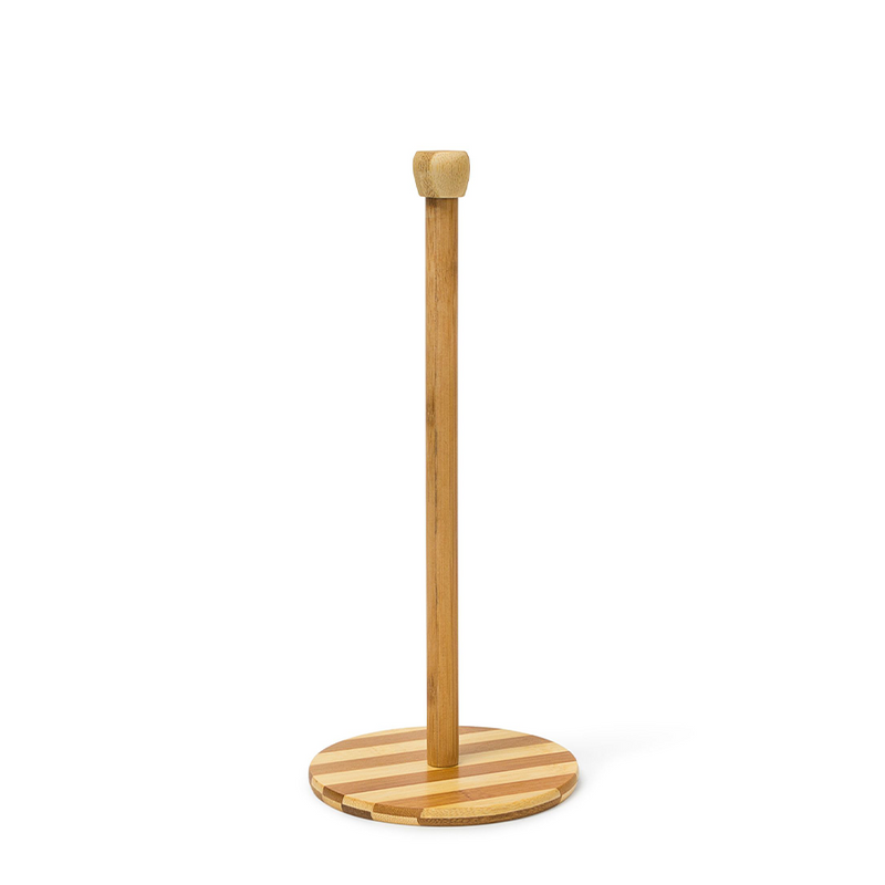 Afbeelding laden in galerijviewer, Imp relaxdays keukenrolhouder bambus 32cm
