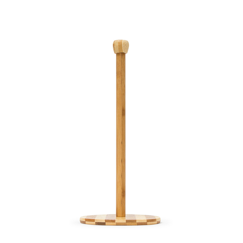 Afbeelding laden in galerijviewer, Imp relaxdays keukenrolhouder bambus 32cm
