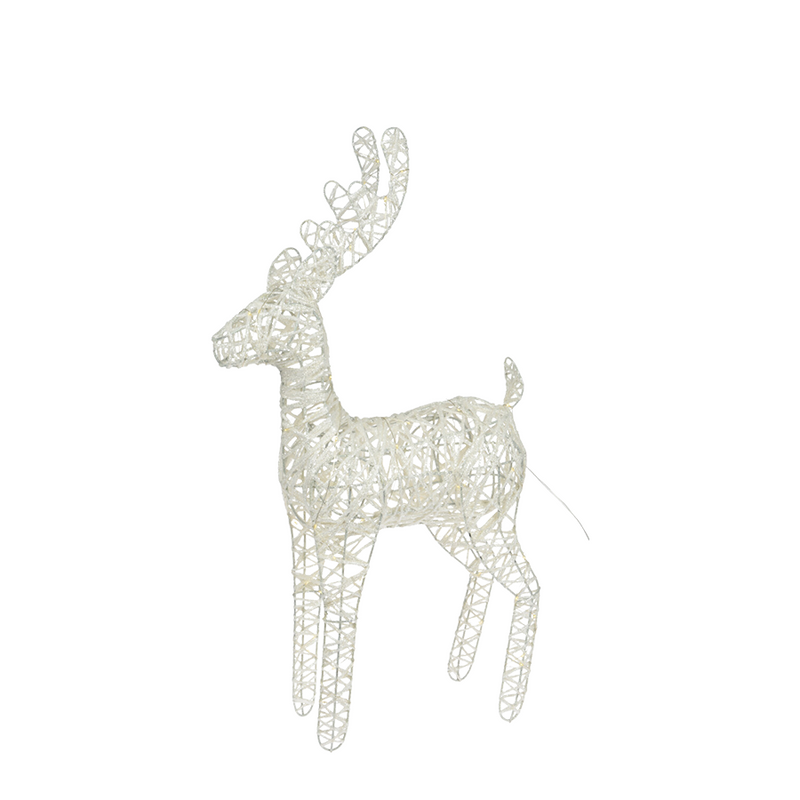 Afbeelding laden in galerijviewer, Rendier led wit 40 leds 37cm
