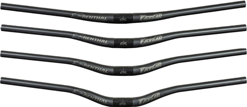 Afbeelding laden in galerijviewer, Renthal v3 fatbar lite carbon riser 760mm handlebar
