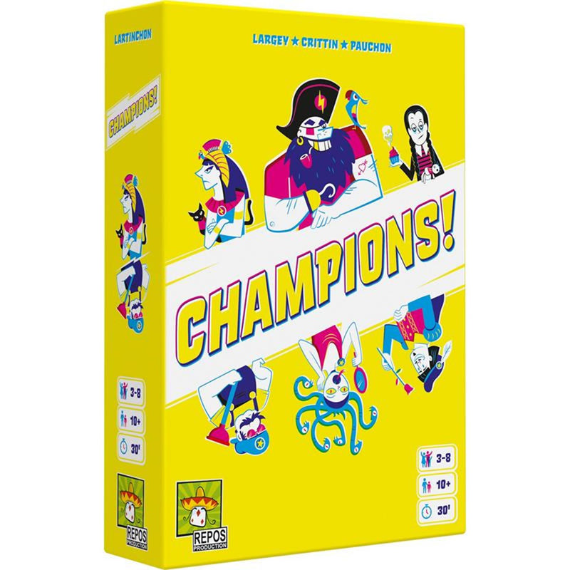 Afbeelding laden in galerijviewer, Repos production champions! bordspel champions! bordspel
