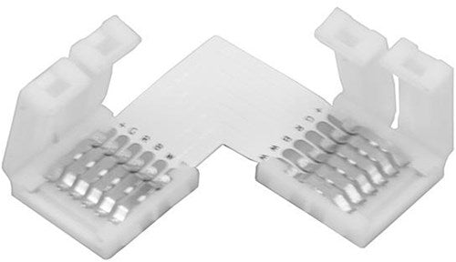 Afbeelding laden in galerijviewer, Enzo rgb hippo quick connector strip to wire 10mm ip65 - 4380120
