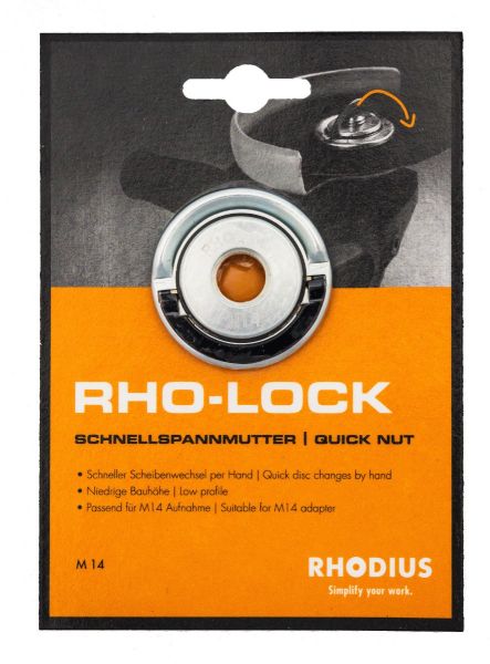 Rhodius 920906 quicknut snelspanmoer - m14 - 22,23mm