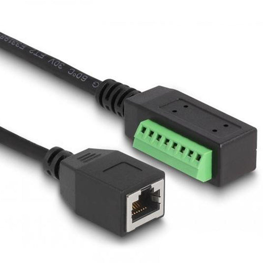 Adapter rj45 naar klemmenblok