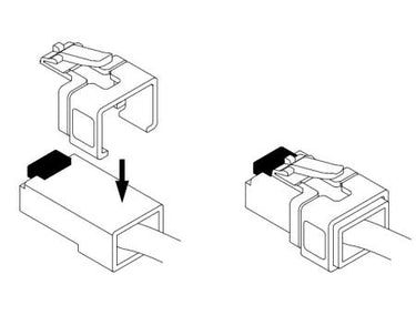 Delock rj45 repair clip set 1 reserveonderdeel (40 clips)