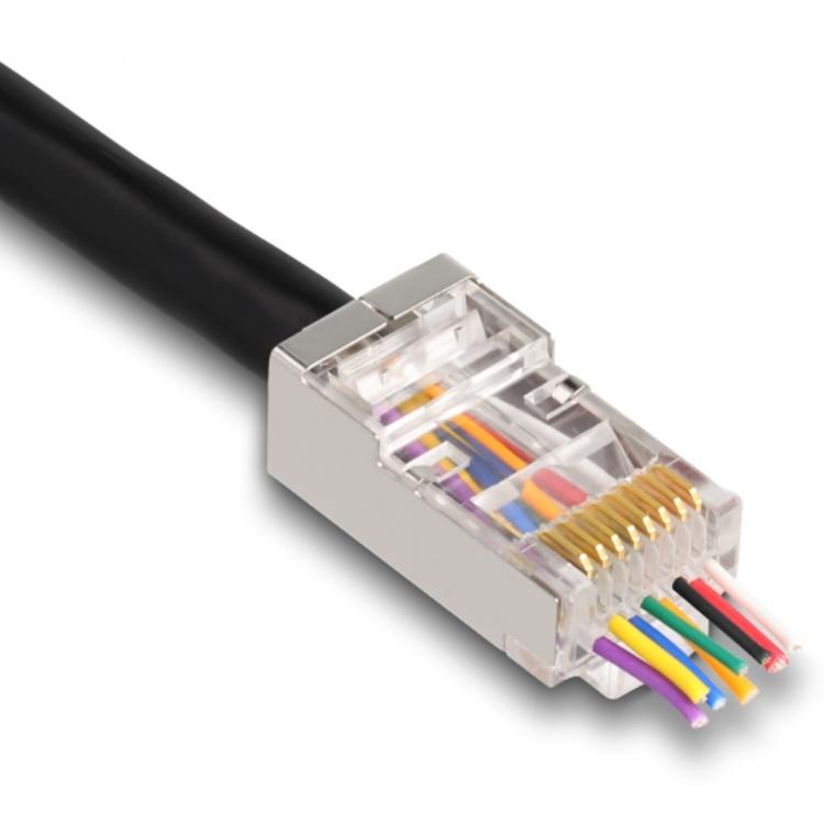 Afbeelding laden in galerijviewer, Rj45 stekker set
