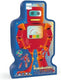 Dam scratch vormenpuzzel robot robobuilder