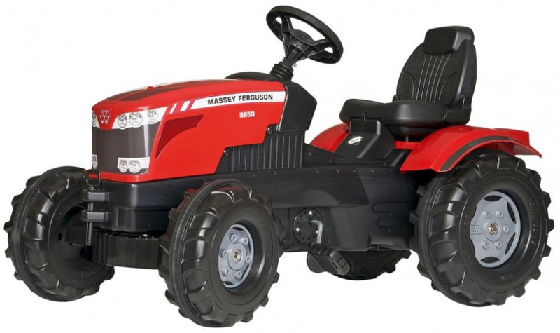 Afbeelding laden in galerijviewer, Rolly toys Traptractor RollyFarmtrac MF8650 rood zwart
