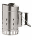 Rösle Houtskoolstarter barbecue 19 cm RVS zilver