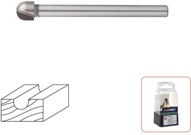 Rotec hm houtrotfrees, silver-line, d2=6 ø9,5 - 2700111 - 270.0111