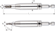 Rotec hss scharnierboor | 1 4 -bitopn. e6.3 | ø3,5 (schroef ø5-5,5) - 268.0005