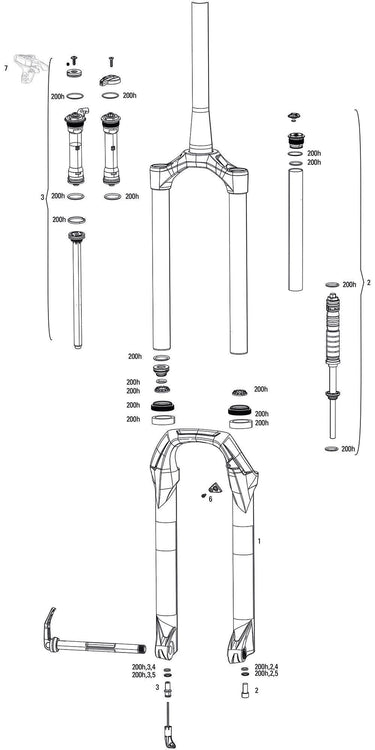 Rockshox federgabel judy gold rl susp.fork rs judy gold rl 100mm black