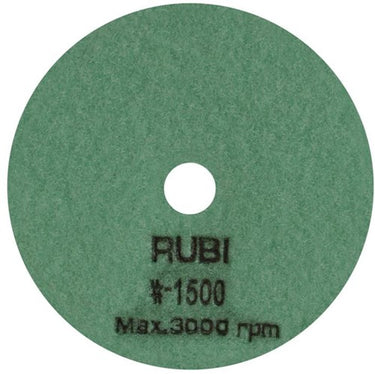 Rubi diamantblad | 100 mm | droog polijsten | korrelgrootte 1500 - 62975