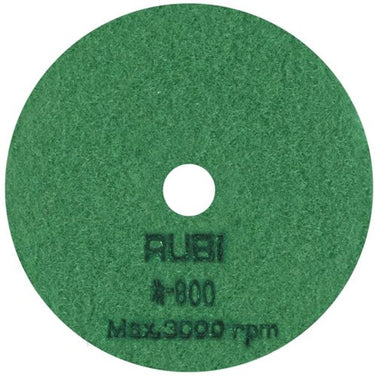 Rubi diamantblad | 100 mm | droog polijsten | korrelgrootte 800 - 62974