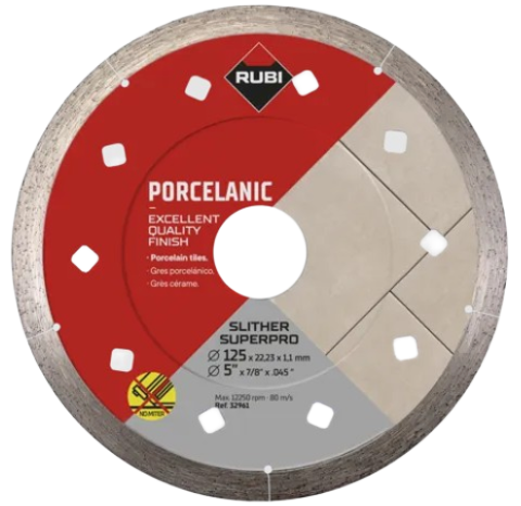 Rubi diamantschijf slither 125x22,2mm | superpro – 32961
