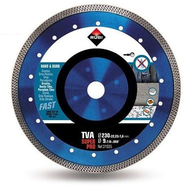 Rubi 31935 diamantzaagblad voor droogzagen - 230 x 22,23mm - tegels steen