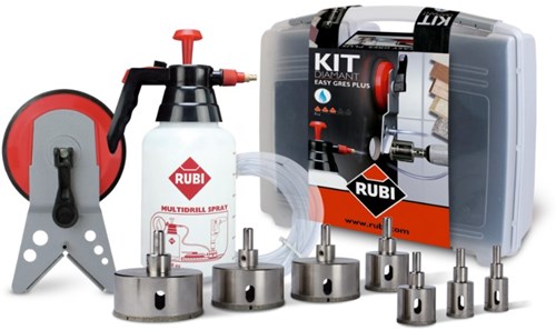 Afbeelding laden in galerijviewer, Rubi easygres plus diamantboren set - 50937
