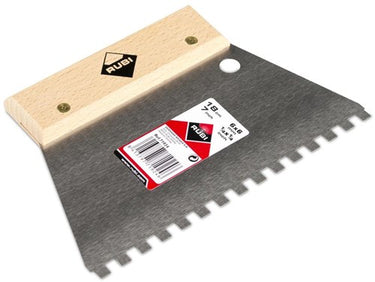 Rubi eenvoudige lijmspaan | 18 cm 6x6 mm | houten greep - 71924