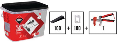 Rubi kit delta level systeem | 1 mm - 03956