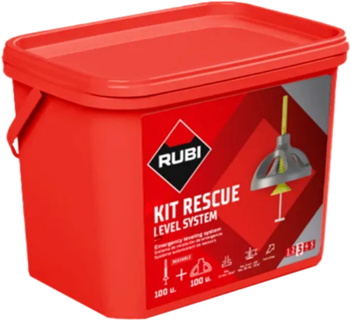 Afbeelding laden in galerijviewer, Rubi rescue kit herbruikbaar leveling systeem 1,5 mm
