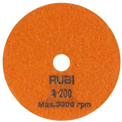 Rubi schuur- en polijstpad | ø100 mm | korrel