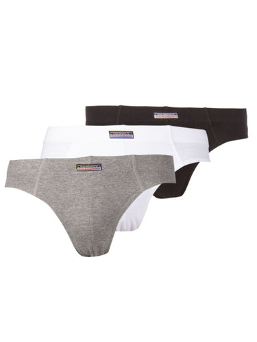 Rucanor Box-slips 3-pack heren zwart grijs wit maat M