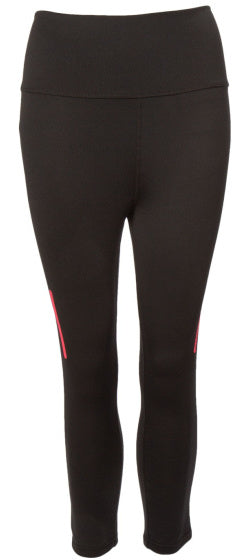 Rucanor Danila capri hardloopbroek dames zwart maat M