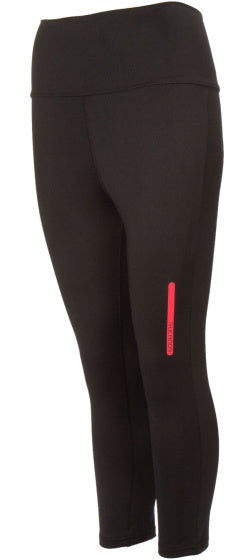 Rucanor Danila capri hardloopbroek dames zwart maat XXL