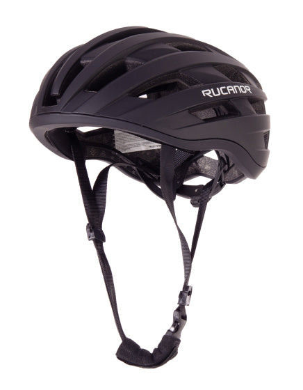 Afbeelding laden in galerijviewer, Rucanor Grav Fietshelm Verstelbaar Zwart Maat 55-58 cm (M)
