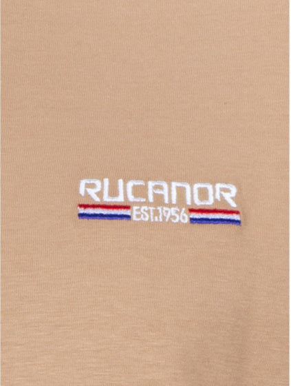 Rucanor Raffi basic shirt ronde hals heren beige maat XXL