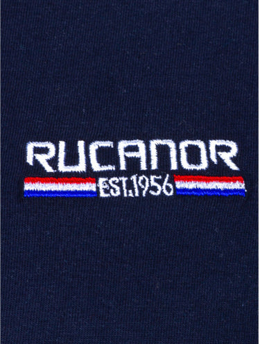 Rucanor Raffi basic shirt ronde hals heren donkerblauw maat M