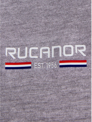 Rucanor Raffi basic shirt ronde hals heren grijs maat XL
