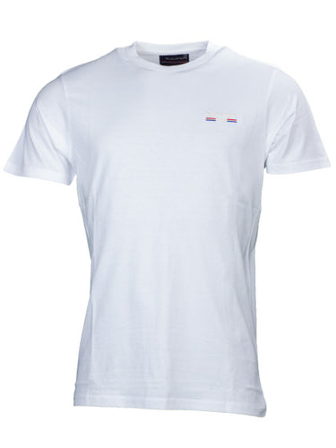 Rucanor Raffi basic shirt ronde hals heren wit maat L