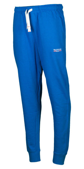 Afbeelding laden in galerijviewer, Rucanor Senna sweatpants cuff unbrushed heren blauw maat XXL

