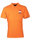 Rucanor Voetbalpolo T-Shirt Korte Mouw Heren Oranje maat L