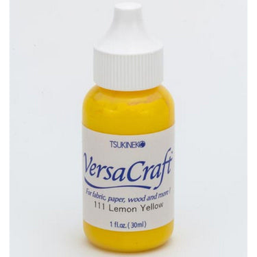 Tsukineko • versacraft reinker navulling inkt lemon yellow