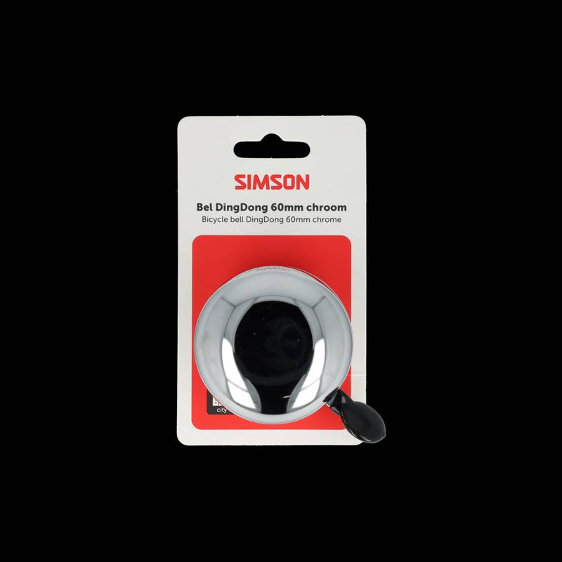 Afbeelding laden in galerijviewer, Simson bel dingdong medium chroom 60mm

