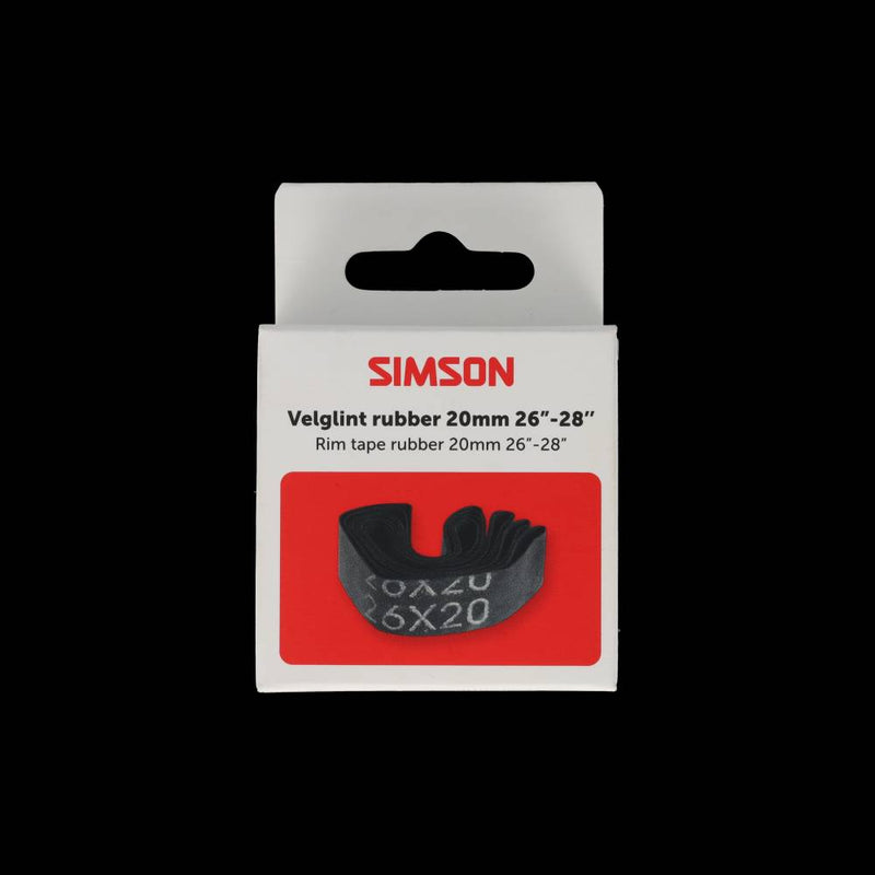 Afbeelding laden in galerijviewer, Simson velglintrubber 26 -28'' 20mm breed
