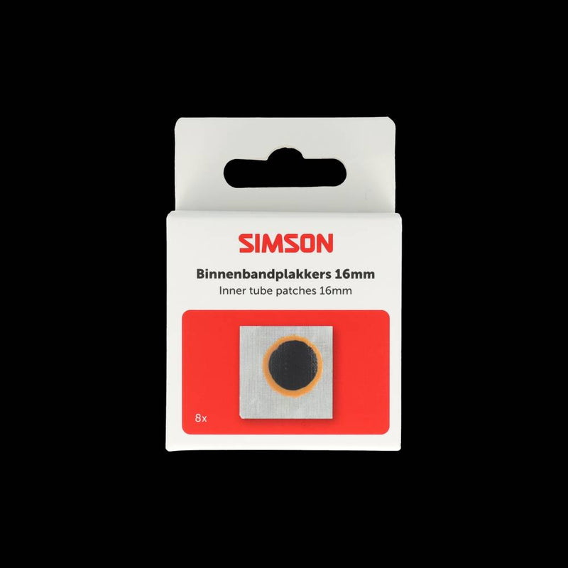 Afbeelding laden in galerijviewer, Simson binnenbandpleisters 16mm 8st
