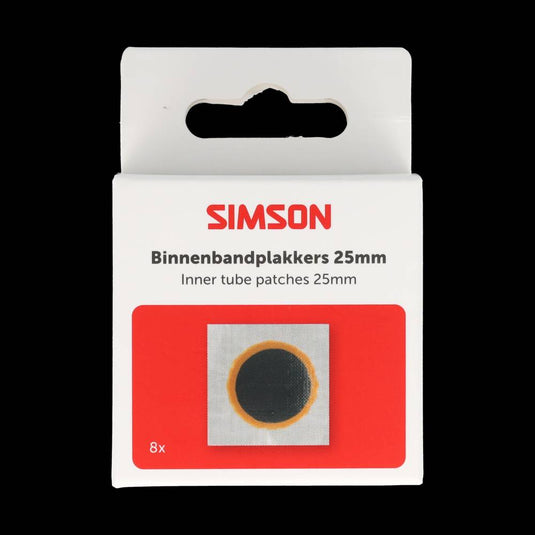 Simson binnenbandpleister 25mm (8st)