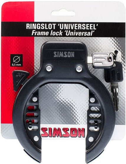 Afbeelding laden in galerijviewer, Simson Ringslot Normaal - Universeel - 5,7 cm - Zwart - Geen ART
