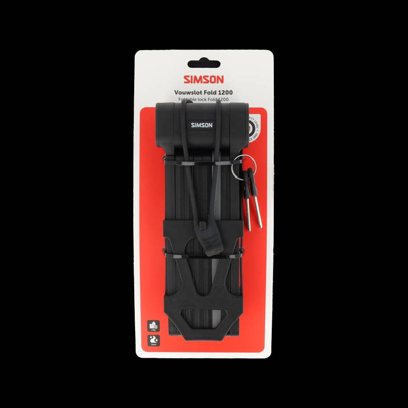 Afbeelding laden in galerijviewer, Simson vouwslot fold 1200mm bk111

