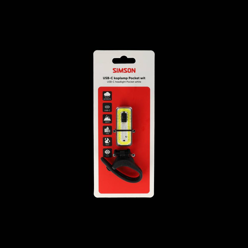 Afbeelding laden in galerijviewer, Simson usb-c led lamp pocket wit
