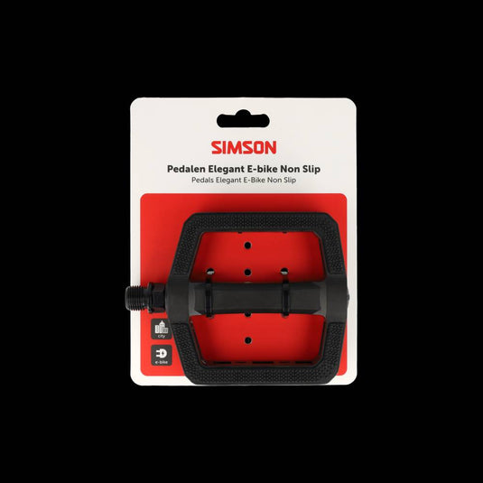 Simson pedalen elegant e-bike non slip
